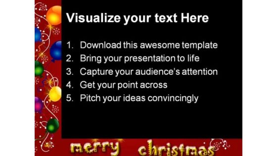 Merry Christmas Background PowerPoint Templates And PowerPoint Backgrounds 0511