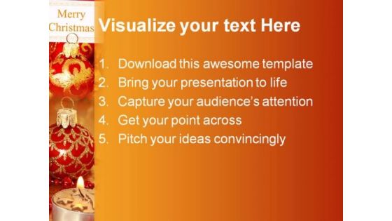Merry Christmas Festival PowerPoint Templates And PowerPoint Backgrounds 0611