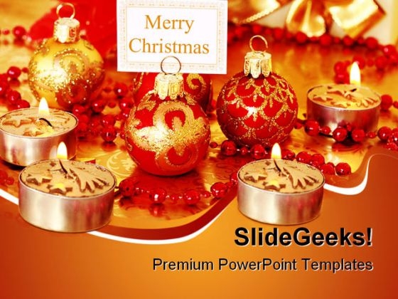 Merry Christmas Festival PowerPoint Templates And PowerPoint Backgrounds 0611