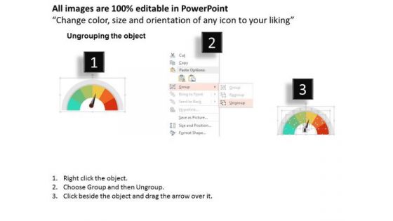 Meter For Competitive Advantage Presentation Template
