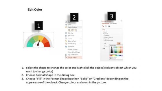 Meter For Competitive Advantage Presentation Template