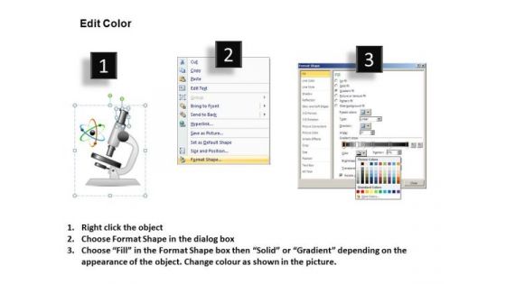 Microscope Research Medical PowerPoint Templates