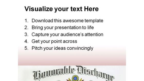 Military01 Americana PowerPoint Template 1110