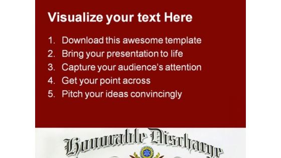 Military01 Americana PowerPoint Template 1110