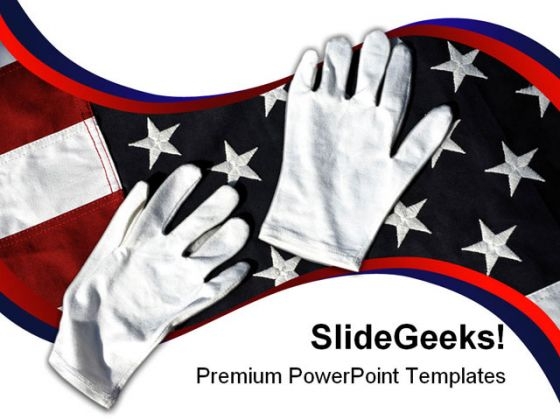Military Americana PowerPoint Template 1110