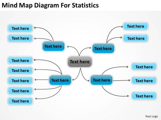 Mind Map Diagram For Statistics Ppt Real Estate Investing Business Plan PowerPoint Slides