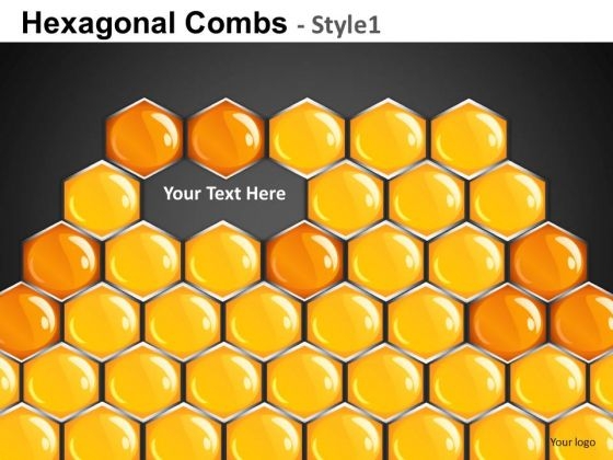 Missing Piece Hexagon Comb PowerPoint Slides Editable Ppt Templates