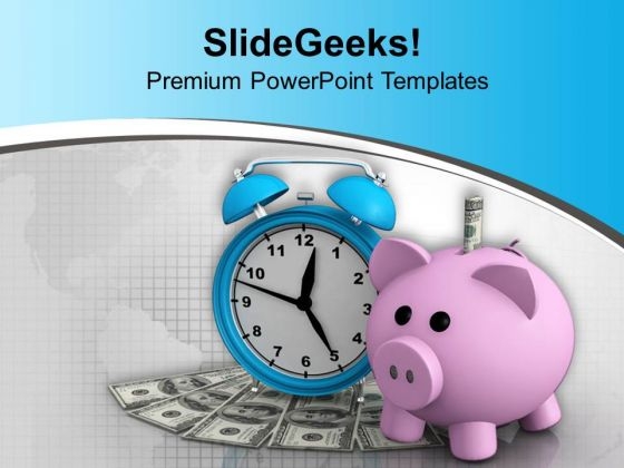 Money Accumulation Concept Financial Theme PowerPoint Templates Ppt Backgrounds For Slides 0813