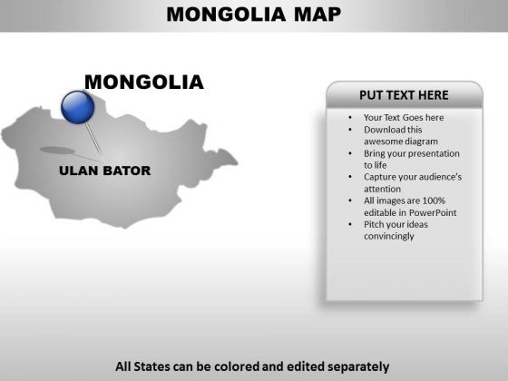 Monglia Country PowerPoint Maps