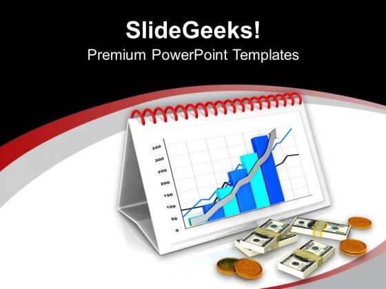 Monthly Bar Graph Business Growth PowerPoint Templates Ppt Backgrounds For Slides 0413