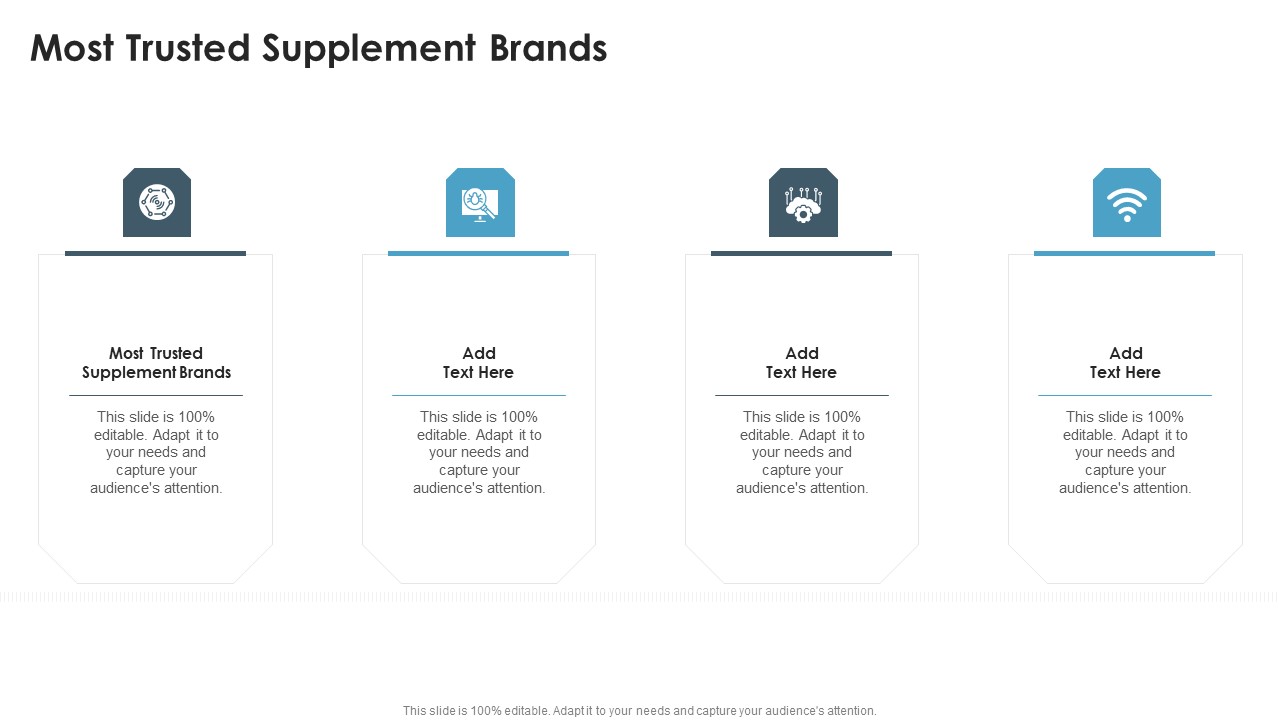 Most Trusted Supplement Brands In Powerpoint And Google Slides Cpb