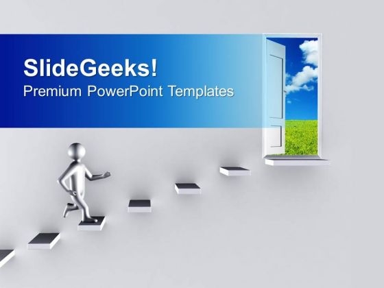 Move Towards The Right Path PowerPoint Templates Ppt Backgrounds For Slides 0613
