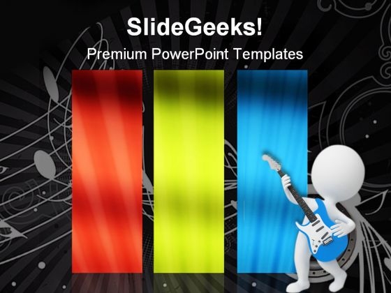 Music Abstract Background PowerPoint Templates And PowerPoint Backgrounds 0611