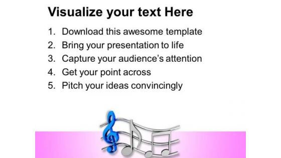 Music Gives Peace PowerPoint Templates Ppt Backgrounds For Slides 0813