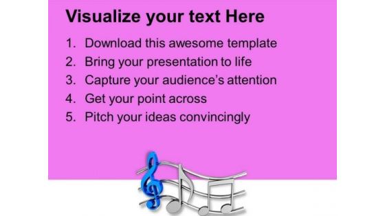 Music Gives Peace PowerPoint Templates Ppt Backgrounds For Slides 0813