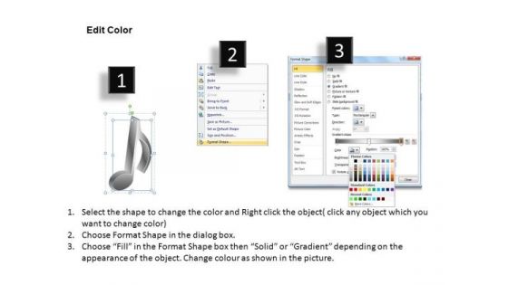 Music Note PowerPoint Slides And Ppt Graphics