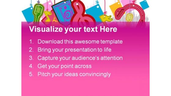 Music Symbol PowerPoint Themes And PowerPoint Slides 0411