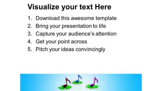Musical Nodes PowerPoint Templates Ppt Backgrounds For Slides 0313