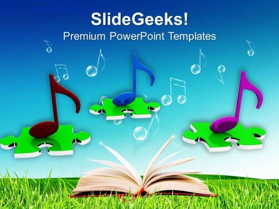 Musical Nodes PowerPoint Templates Ppt Backgrounds For Slides 0313