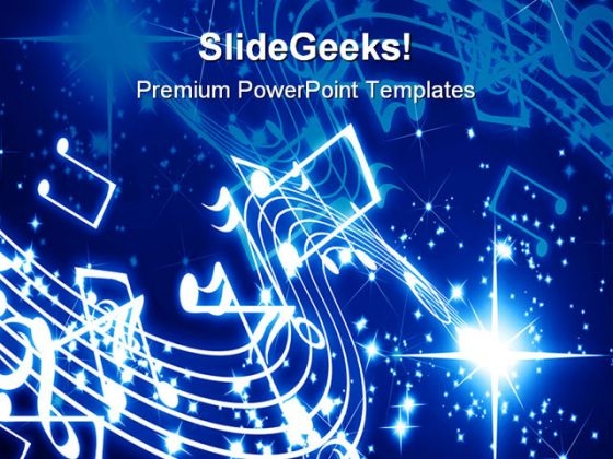 Musical Notes Background PowerPoint Templates And PowerPoint Backgrounds 0711