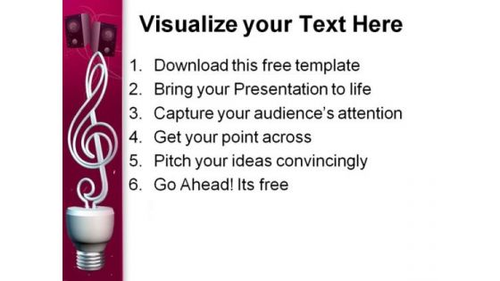 Innovative Music PowerPoint Template