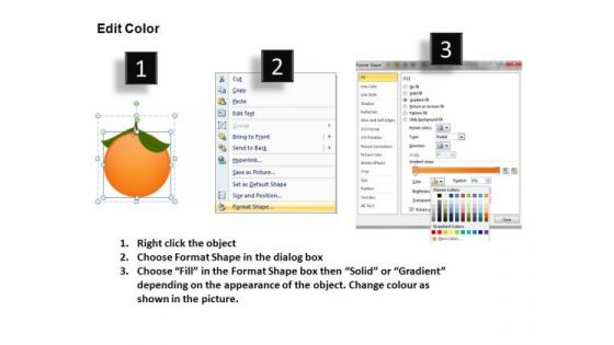 Natural Oranges And Apples PowerPoint Slides And Ppt Diagram Templates