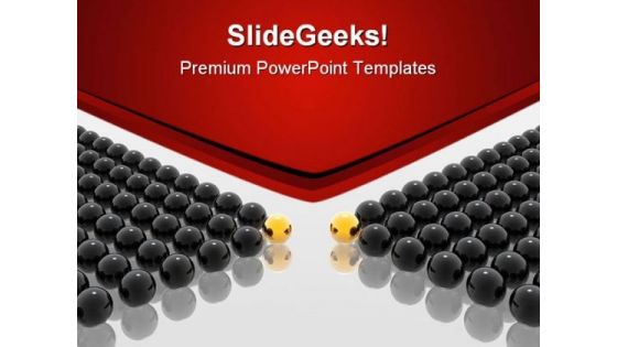 Negotiations Leadership PowerPoint Themes And PowerPoint Slides 0711