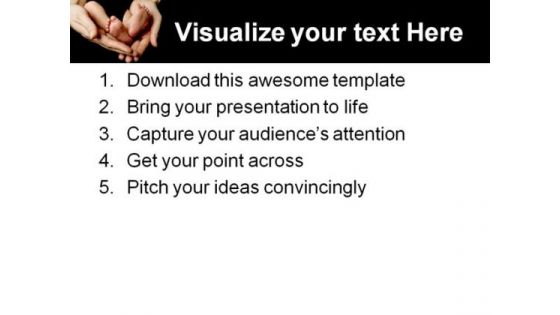New Born01 Baby PowerPoint Template 0810