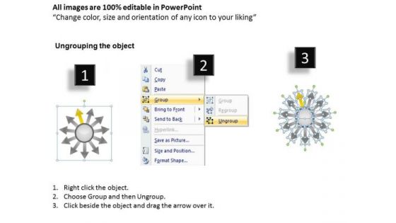 New Business PowerPoint Presentation Diverging Processes Ppt Cycle Templates