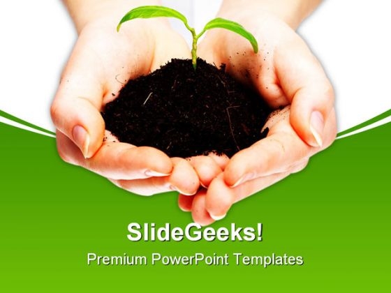 New Life Concept Business PowerPoint Themes And PowerPoint Slides 0411