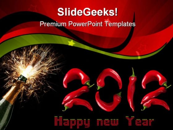 New Year Celebration Entertainment PowerPoint Templates And PowerPoint Backgrounds 1011