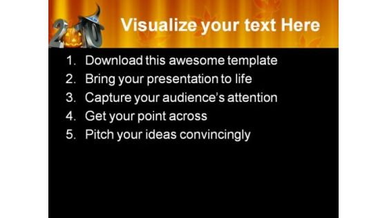 New Year Celebration PowerPoint Template 1010