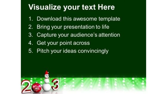 New Year Concept Abstract Background PowerPoint Templates Ppt Backgrounds For Slides 1212
