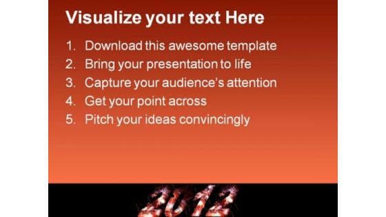 New Year Fireworks Festival PowerPoint Templates And PowerPoint Backgrounds 1011