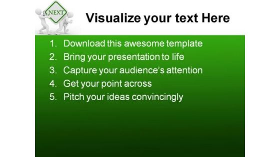 Next People Business PowerPoint Backgrounds And Templates 0111