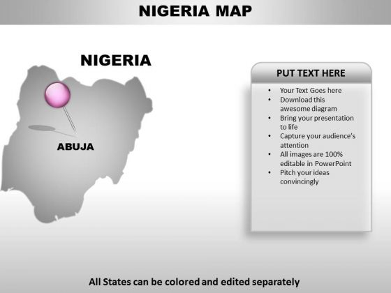 Nigeria Country PowerPoint Maps