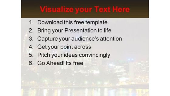 Nightlife PowerPoint Template