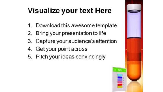 Nitrite Test Science PowerPoint Templates And PowerPoint Backgrounds 0211
