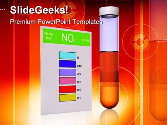 Nitrite Test Science PowerPoint Templates And PowerPoint Backgrounds 0211
