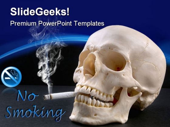 No Smoking Health PowerPoint Themes And PowerPoint Slides 0311