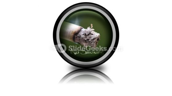 No Smoking PowerPoint Icon Cc