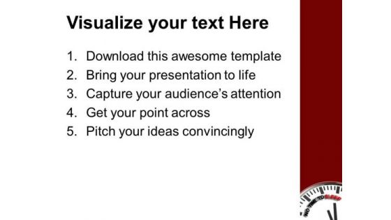 No Time To Sleep Motivation For Business PowerPoint Templates Ppt Backgrounds For Slides 0213