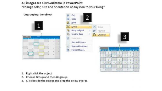 November 2013 Calendar PowerPoint Slides Ppt Templates
