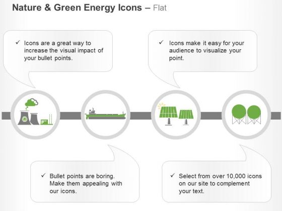 Nuclear Plant With Light And Storage For Green Energy Generation Ppt Slides Graphics