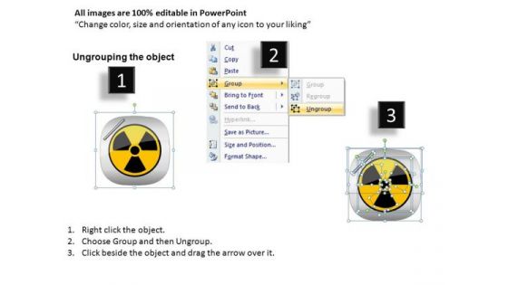 Nuclear Power Warning Signs PowerPoint Slides And Ppt Diagrams Images