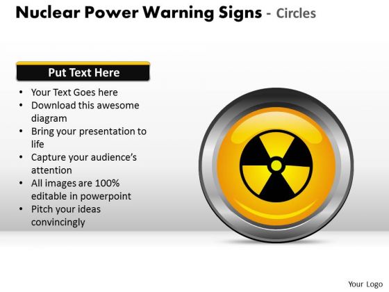 Nuclear Power Warning Signs PowerPoint Slides And Ppt Icons Graphics