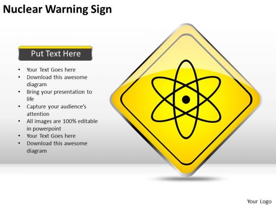 Nuclear Warning Sign Ppt Sales Business Plan PowerPoint Templates