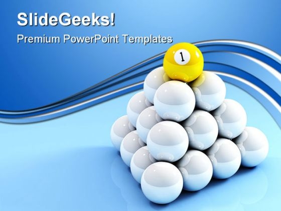 Number One Leadership PowerPoint Templates And PowerPoint Backgrounds 0611