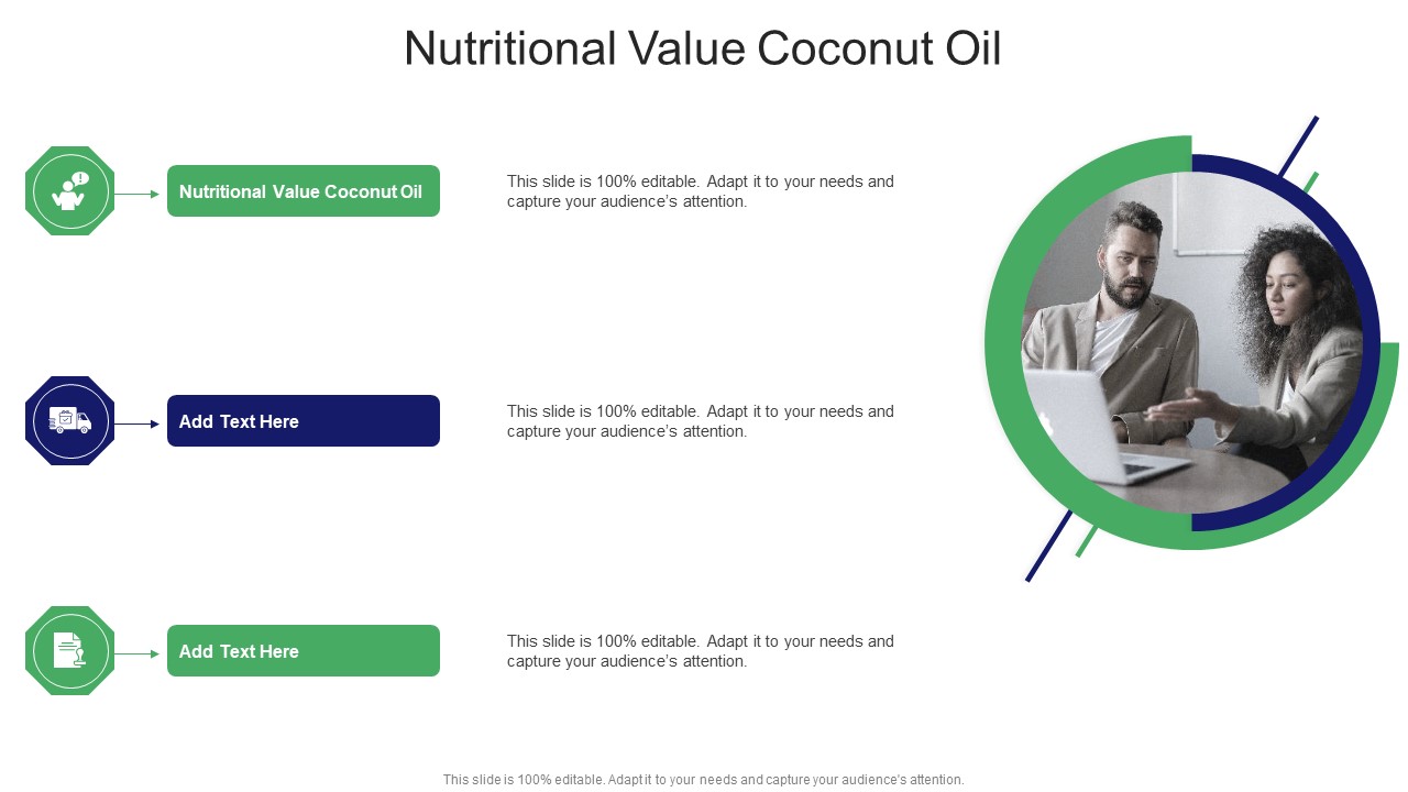 Nutritional Value Coconut Oil In Powerpoint And Google Slides Cpb