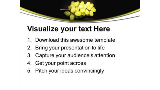 Nutritious Fruits Food PowerPoint Templates Ppt Backgrounds For Slides 0213